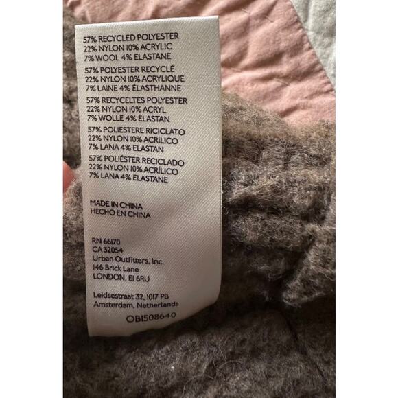 π΄ Free People Cardi Jackson Chunky Brown Sweater, Size M - Picture 5 of 10